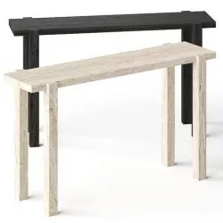 CB2 Livia Bone Inlay Console Table 3D model