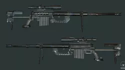 Cheytac M200 Low-poly 3D model