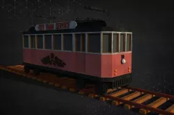 City Tram 3D model