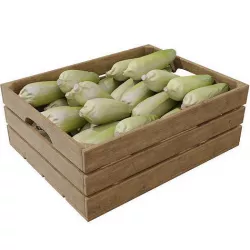 corn crates 3D model