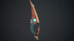 Dagger Stylized Low-poly 3D model