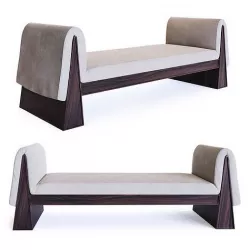 daybed by Ernest Boiceau 3D model