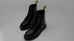 Dr Martens Combat Boot 3D model