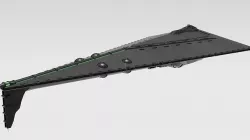 Eclipse Class Super Star Destroyer 3D model