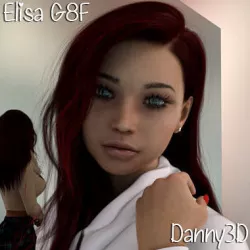 Elisa for Genesis 8 Female 3D model