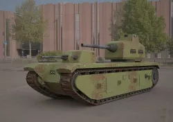 FCM F1 TANK 3d model 3D model