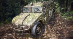 Functional - GAZ Tiger  Combat Vehicle  6 Versions Low-poly 3D model