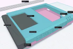 GBxCart RW v1.4 Window Case Remix
