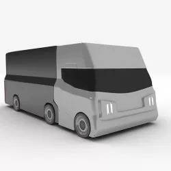 Generic Futuristic Truck 3D model