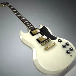 Gibson SG Custom 3D model