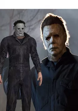 Halloweens Michael Myers AKA The Shape 3d Model and Rigged  3D model