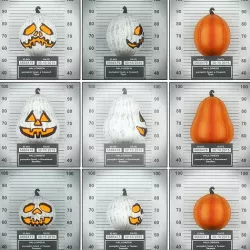 Hallowen set 3D model