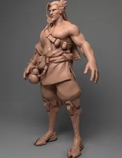 Hanzo - Overwatch 3D model