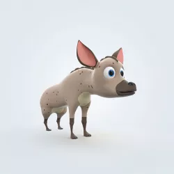 Hyena 3D model