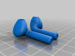 I Have Air-Pods Now (I printed my Air-Pods that are fake but I have some so my friends will not make fun of me now!)
