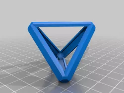 Infinity Reflection Tetrahedron prototype 1