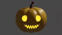 Jack o lantern NO1 3D model