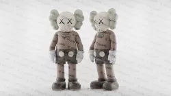 Kaws x Supreme 2 Textured Low-poly 3D model