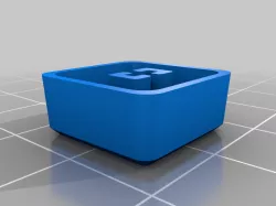 Keycaps counting machine