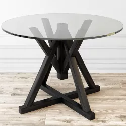 Large ambar dining table 3D model