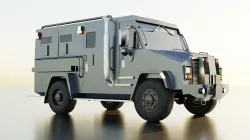 Lenco Bear Military Truck Low-poly 3D model