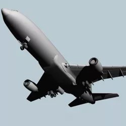 Lockheed L1011 Tristar 3D Model 3D model