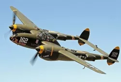 Lockheed P-38 Lightning 3D model