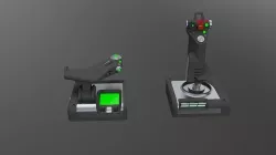 Logitech G X52 Professional Space Low-poly 3D model
