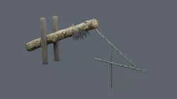 Low-Poly Trap  Low-poly 3D model