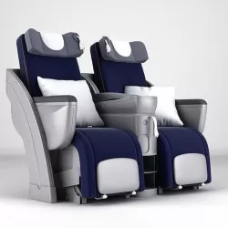 Lufthansa Business Class Seat 3D model