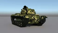 M60A3 PATTON 3D model