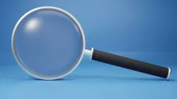 Magnifying Glass Model 3D Low-poly 3D model