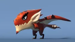 Male Fire Dragon Rathalos Monster Hunter World rise dinosaur 3D model