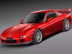Mazda RX-7 1998 - 2002 3D model
