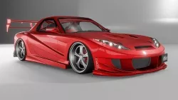 Mazda RX-7 Abflug Arde 3D model