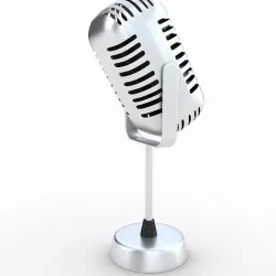 Microphone 3D model