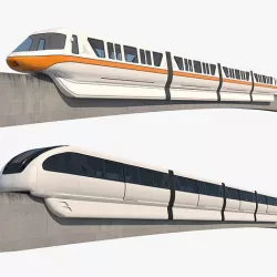 Monorail Collection 3D model