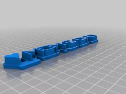 My Customized 3D name plateMOM&DAD