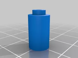 My Customized round lego brick (single)