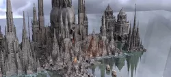 Necromancers Port of Wizards Kit bash 3D model