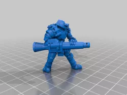 Oni battle armor 28mm size
