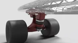 Penny Skateboard 3D model