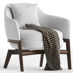 Piaval Macaron armchair 3D model