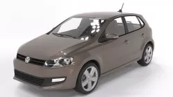 POLO TDI Hatchback Car 3D model