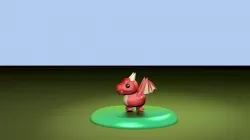 Roblox  Adopt Me Dragon 3D model