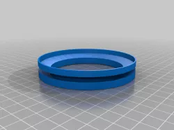 Round bowl anti ant support
