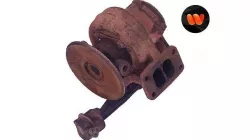 Rusty Turbocharger Raw Scanned 3D model