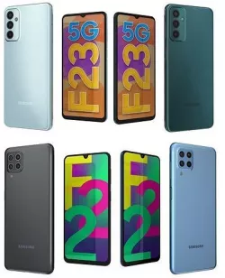 Samsung Galaxy F22 And F23 3D model