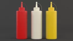 Sauce Bottles 3D model