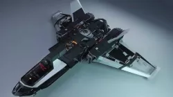Sci-fi Jet fighter 3D model